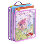 Step by Step Faltbare Heftbox DIN A4 pink