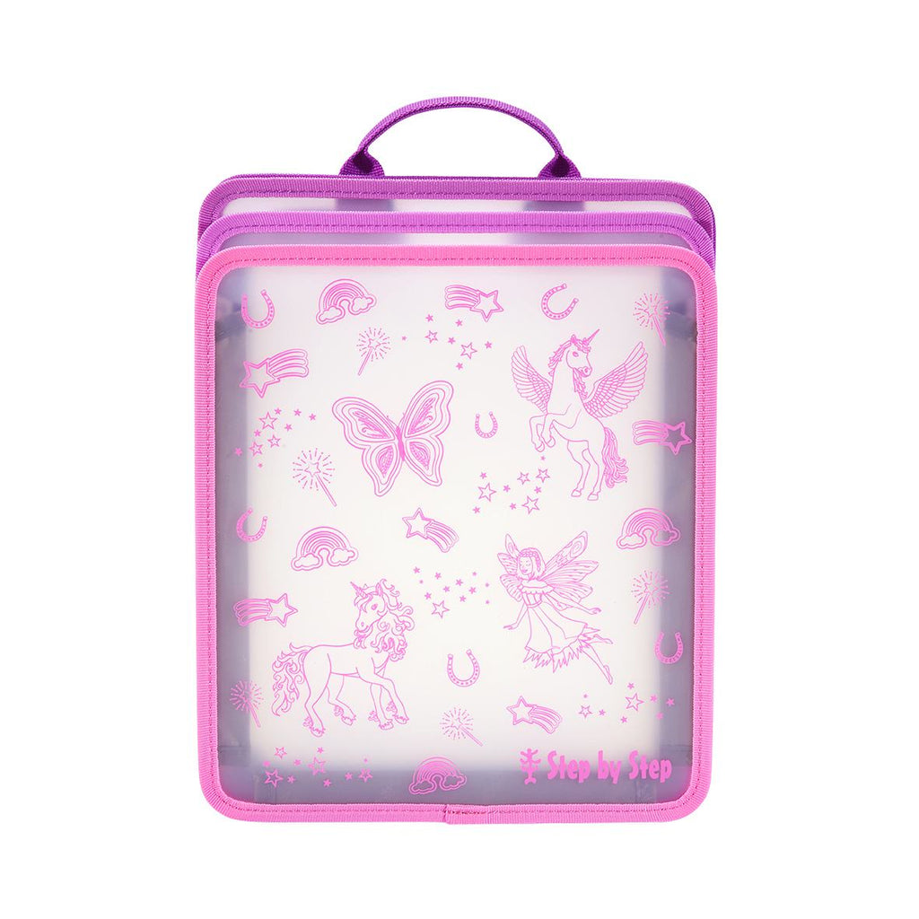 Step by Step Faltbare Heftbox DIN A4 (pink)