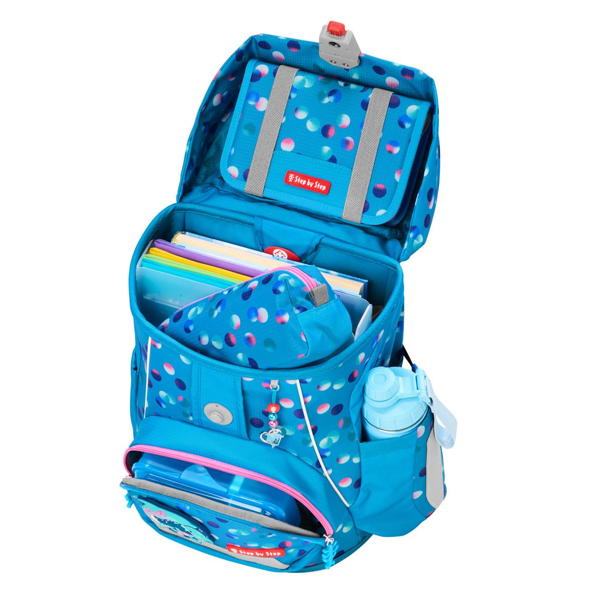 Step by Step FIT Schulranzenset 5tlg. Dolphin Finja