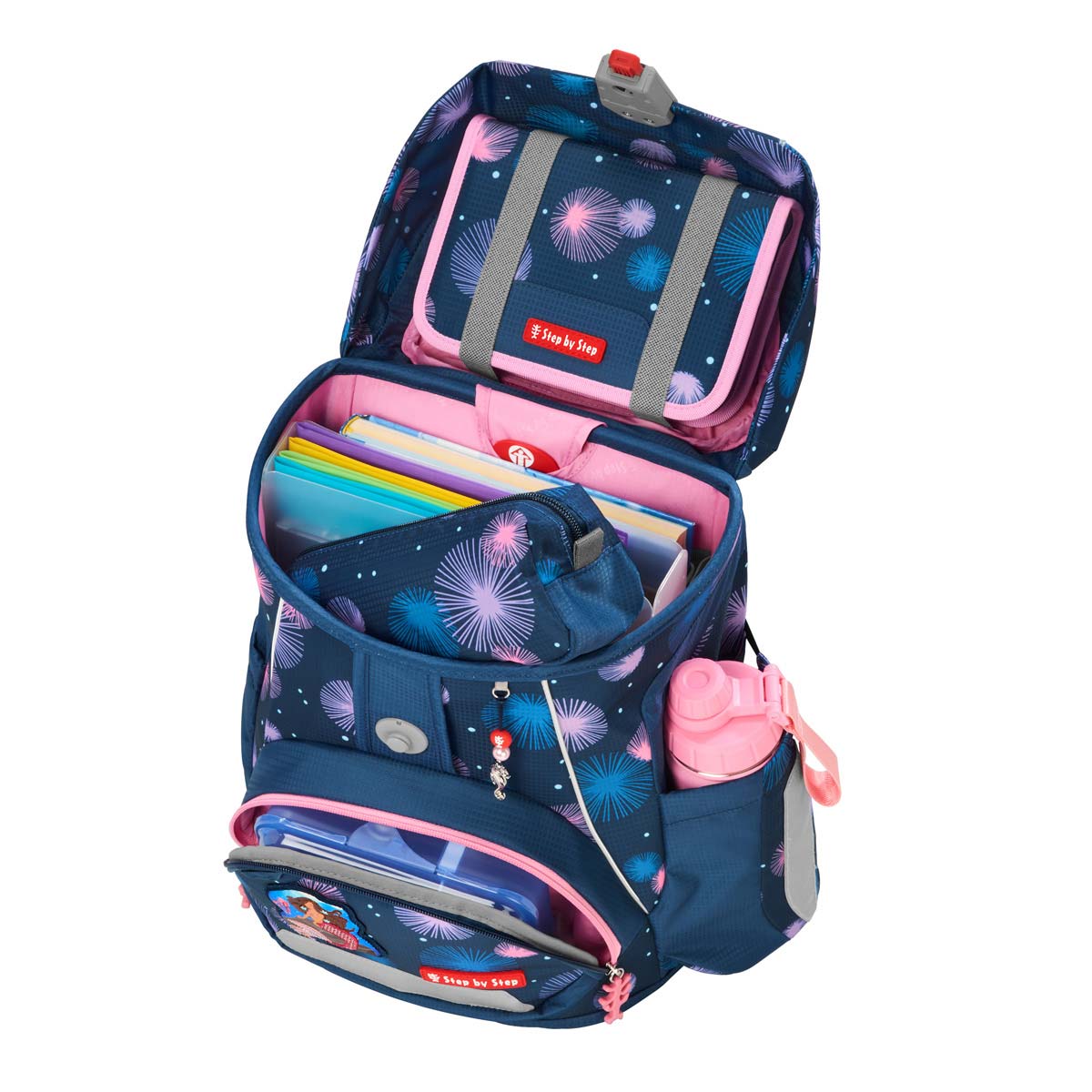 Step by Step FIT Schulranzenset 5tlg. Mermaid Delia