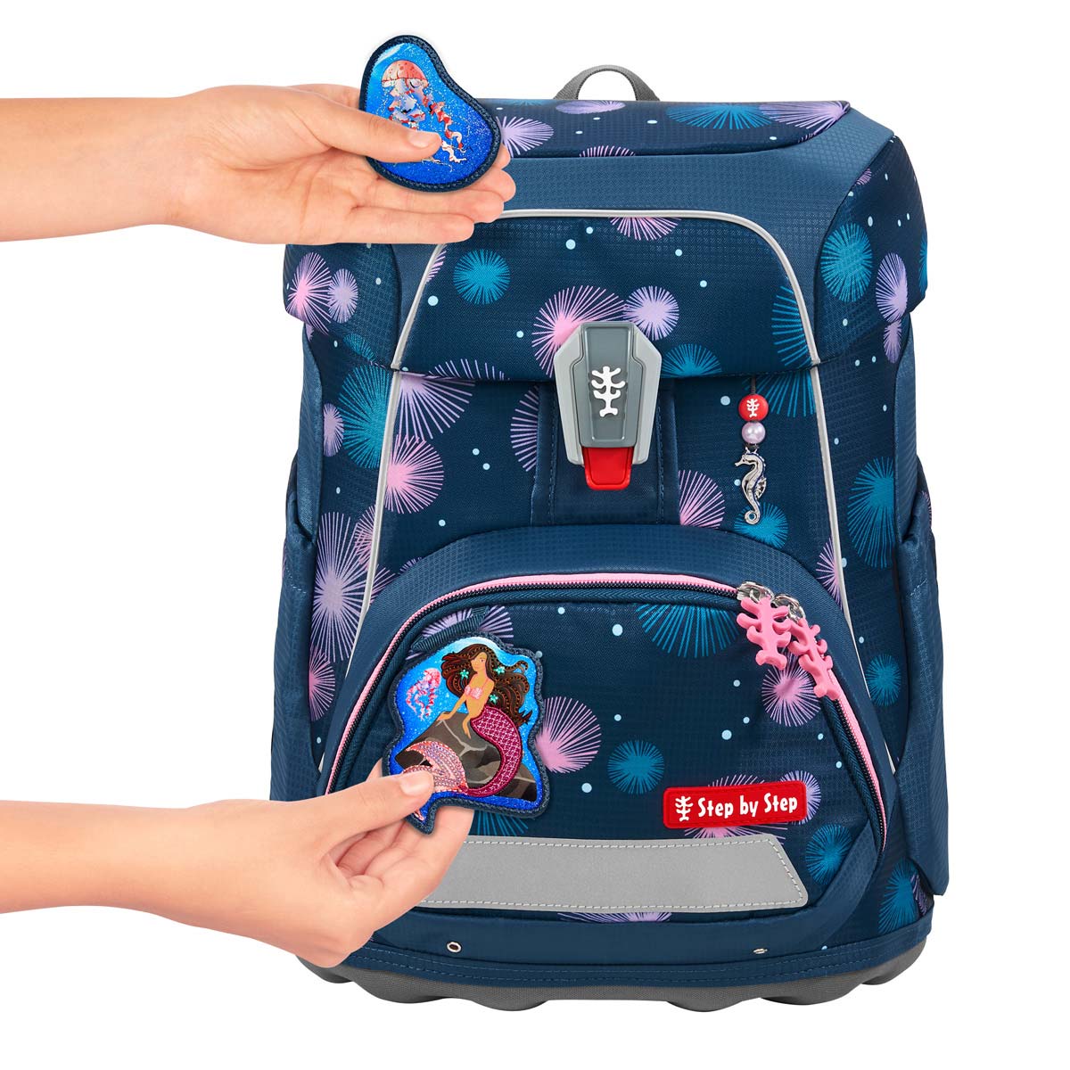 Step by Step FIT Schulranzenset 5tlg. Mermaid Delia