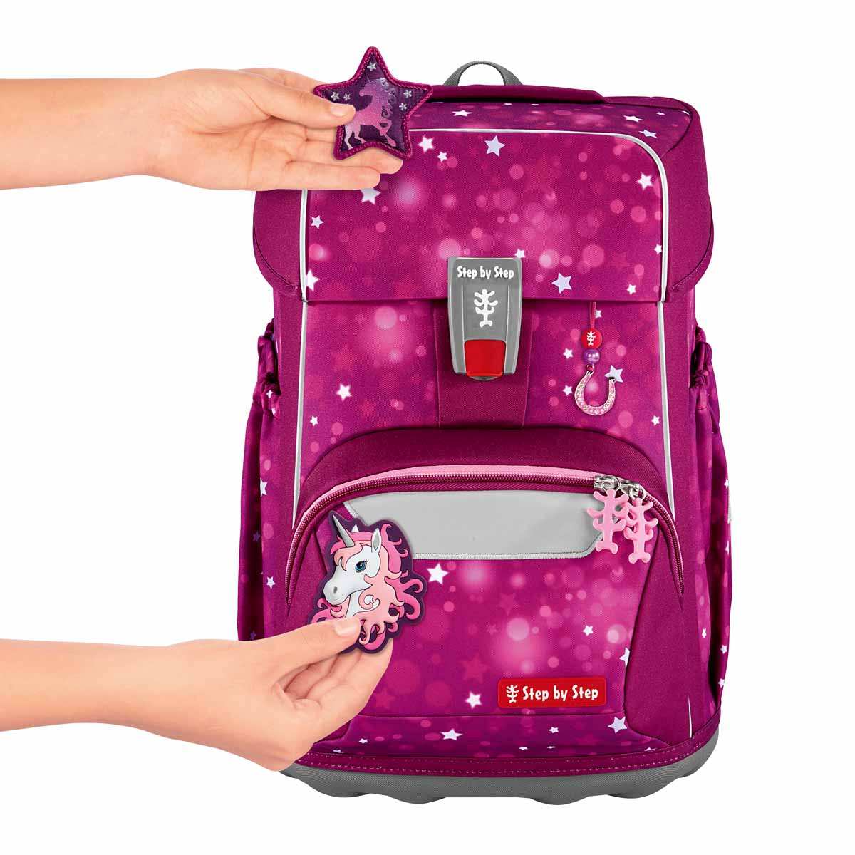 Step by Step Giant Schulranzenset 5tlg. Sweet Unicorn Nuala