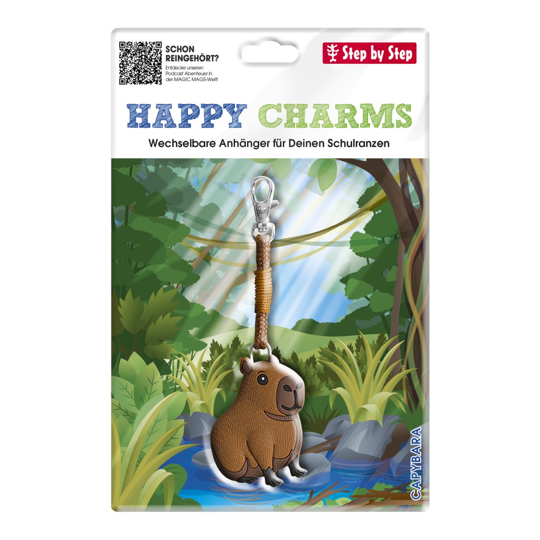 Step by Step Happy Charms Capybara