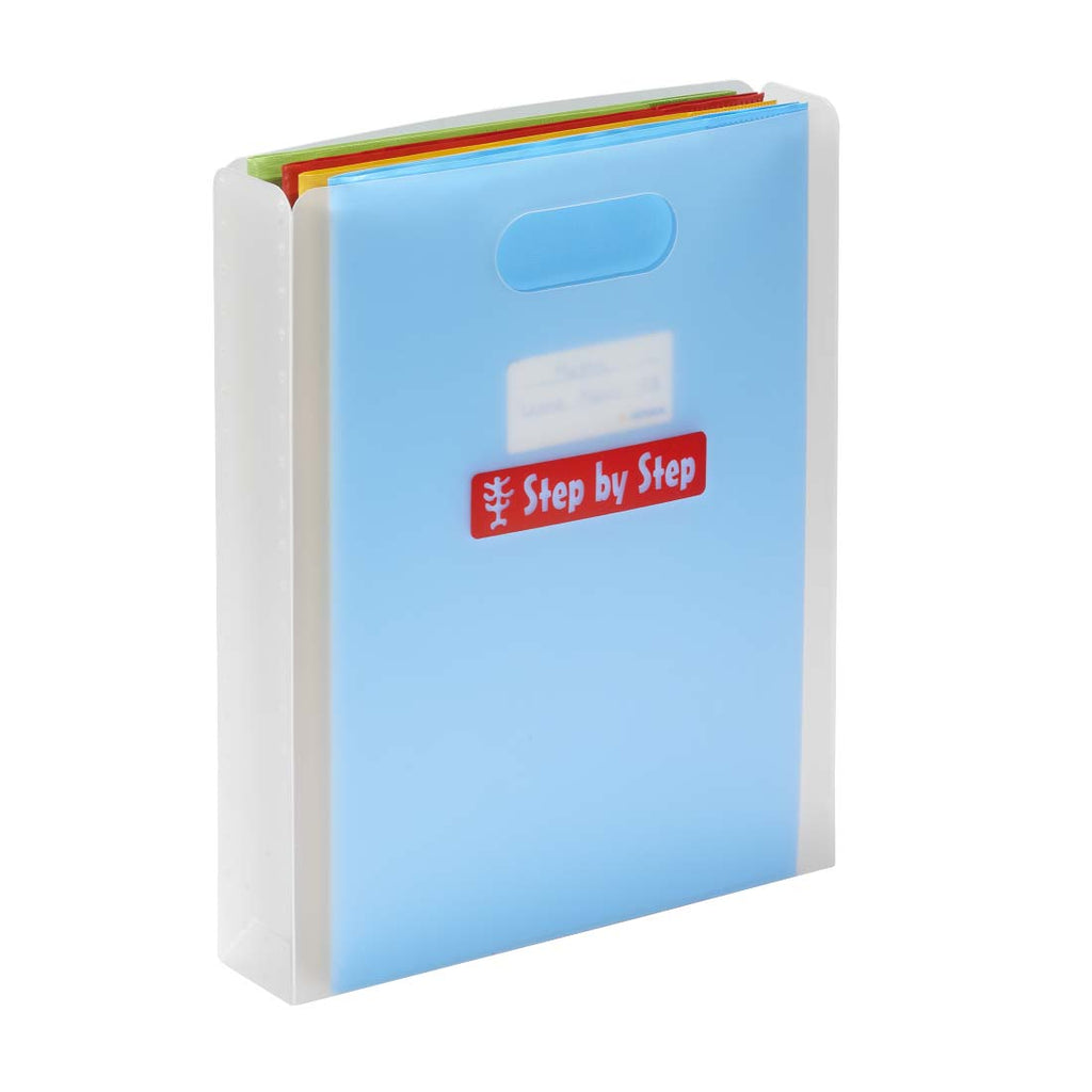 Step by Step Heftbox mit Tragegriff DIN A4, Transparent
