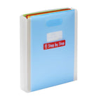 Step by Step Heftbox mit Tragegriff DIN A4, Transparent