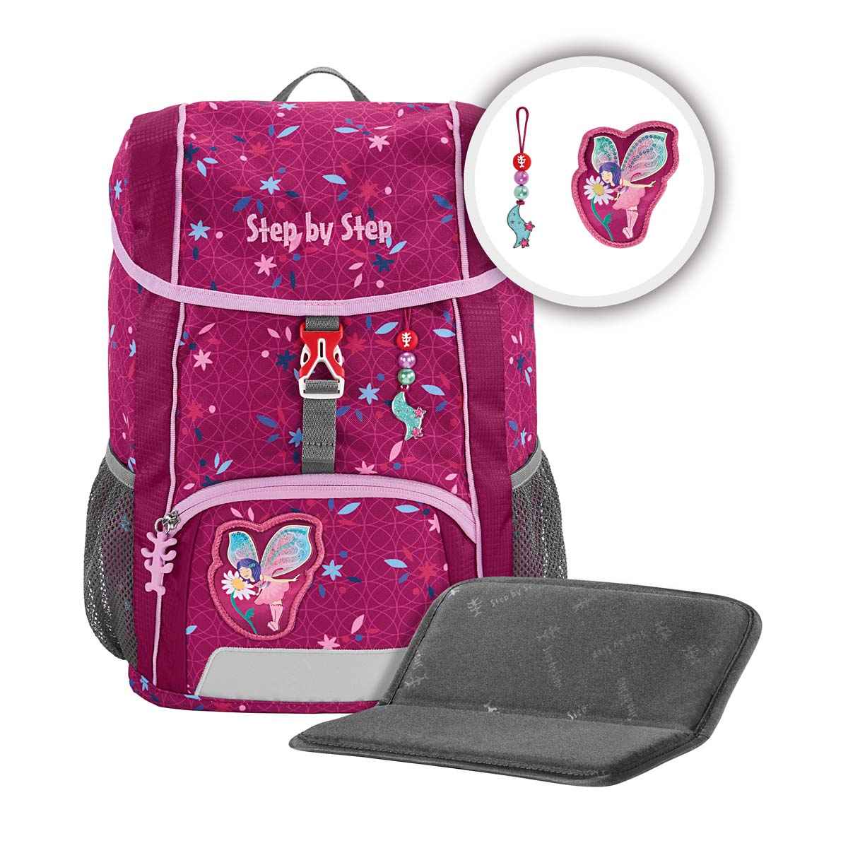 Step by Step KID Kindergartenrucksack-Set 3tlg. Fairy Freya