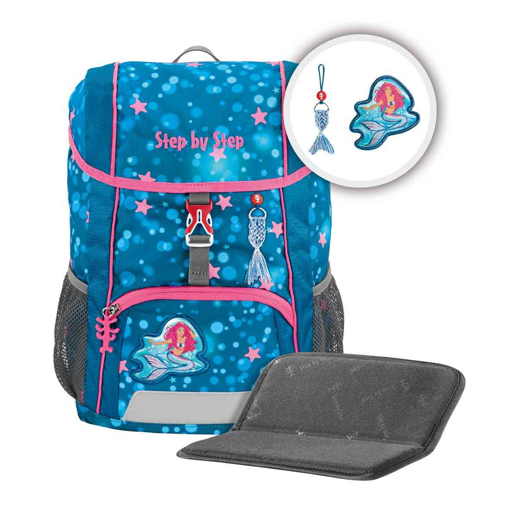 Step by Step KID Kindergartenrucksack-Set 3tlg. Mermaid Lola