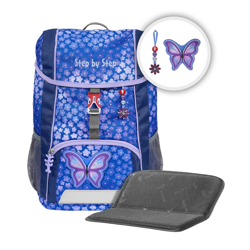 Step by Step  JUINOR KID Kindergartenrucksack-Set 3tlg. Butterfly Maja