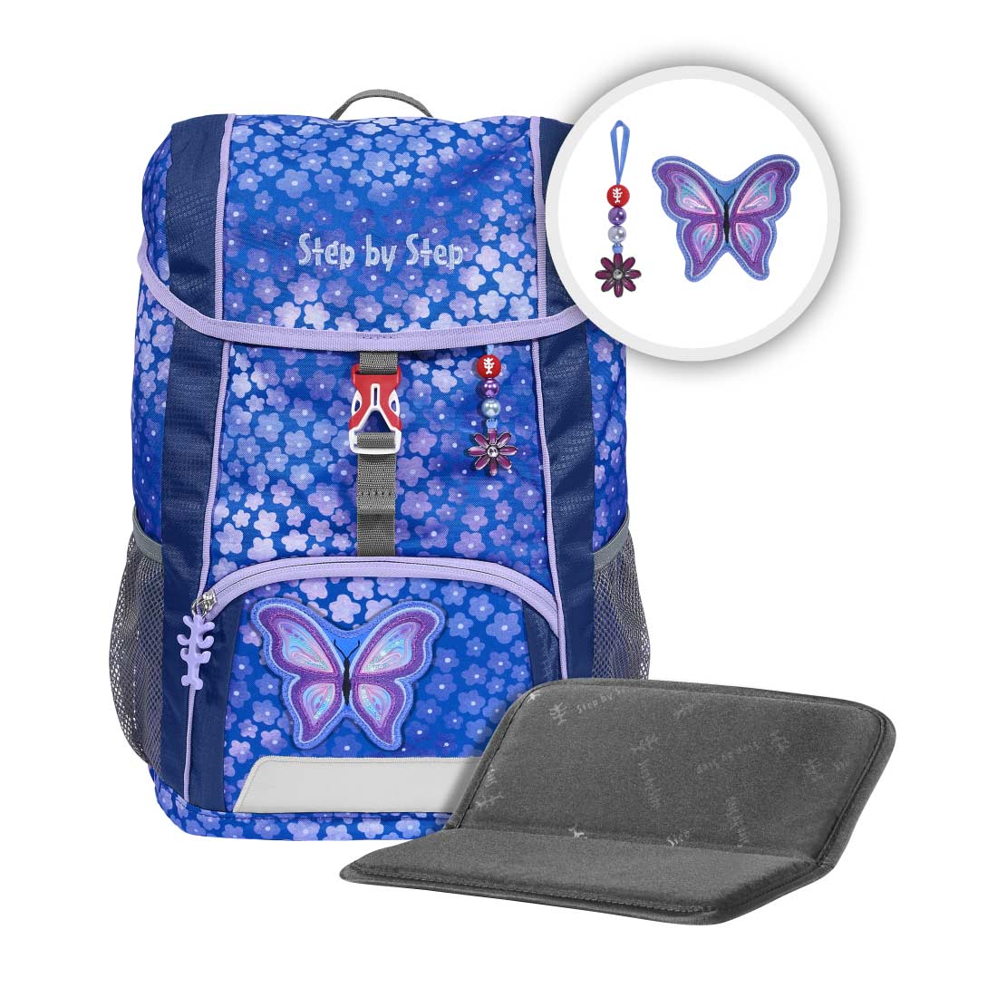 Step by Step  JUINOR KID Kindergartenrucksack-Set 3tlg. Butterfly Maja