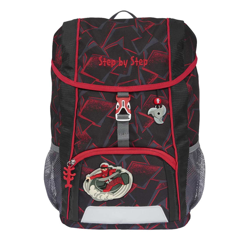 Step by Step JUNIOR KID Kindergartenrucksack-Set 3tlg. Ninja Yuma