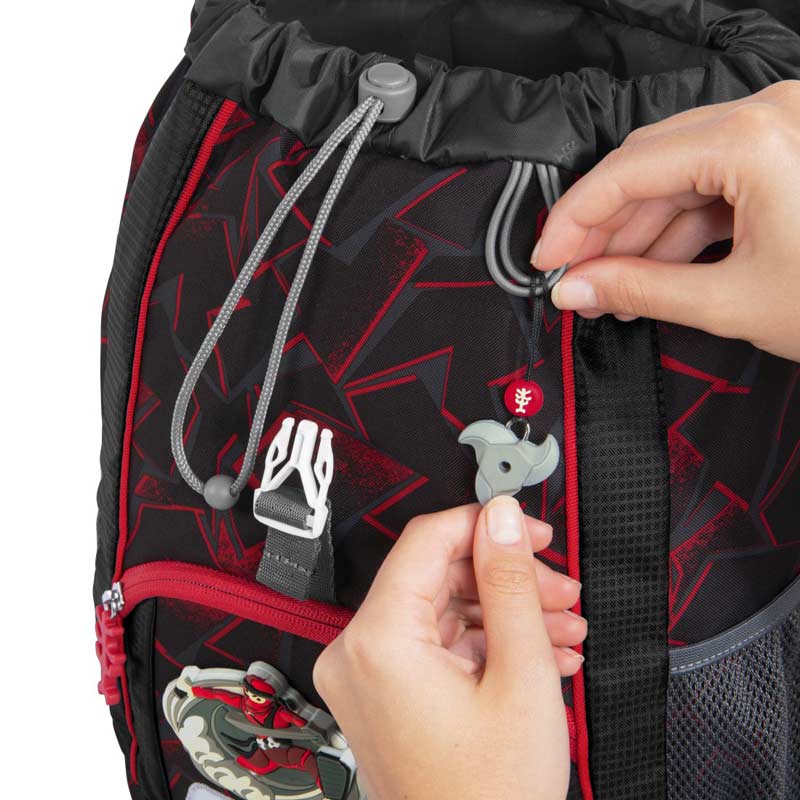 Step by Step JUNIOR KID Kindergartenrucksack-Set 3tlg. Ninja Yuma