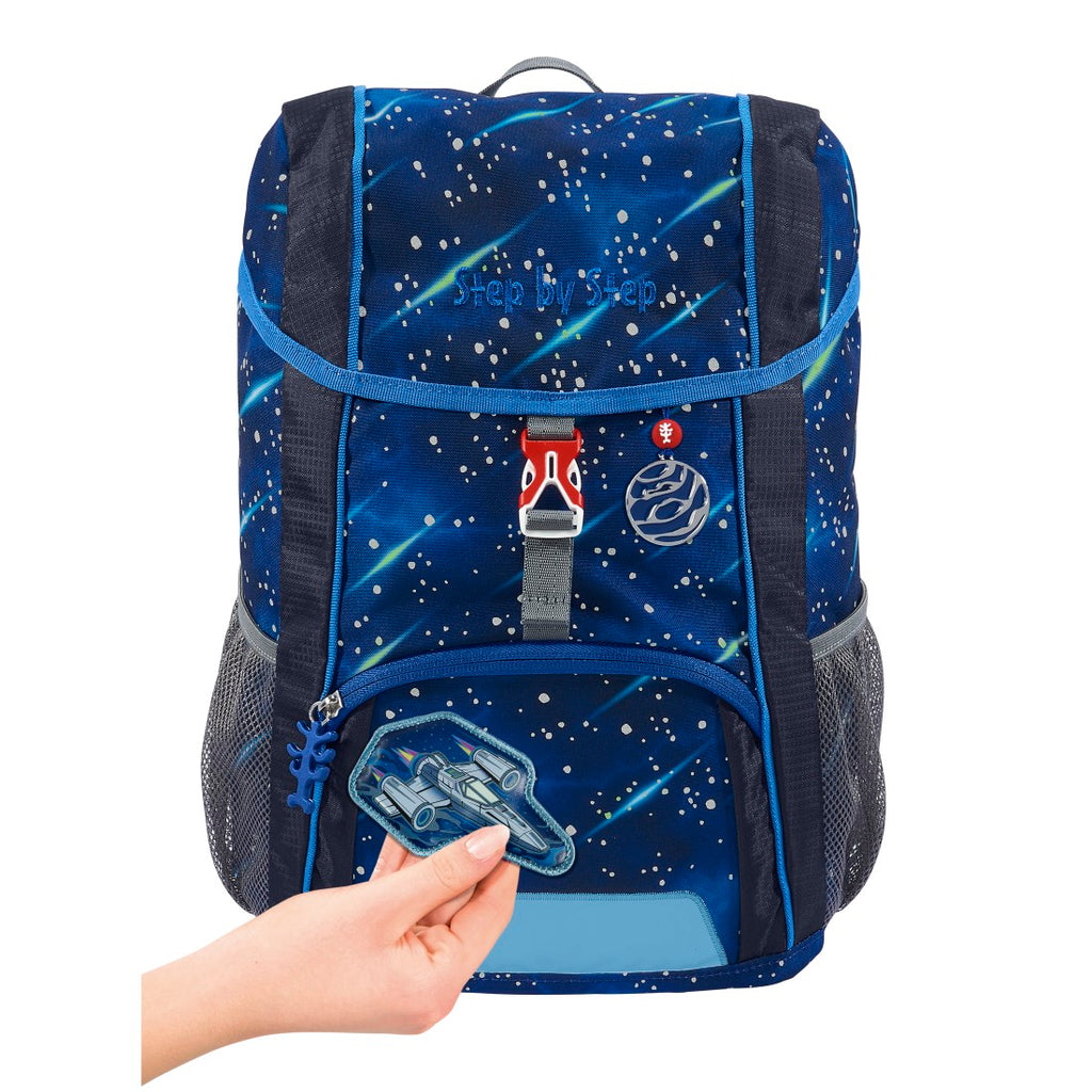 Step by Step KID Kindergartenrucksack-Set 3tlg. Star Shuttle Elio