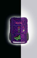 Step by Step JUNIOR KID Shine Kindergartenrucksack-Set 3tlg. Butterfly Night Ina