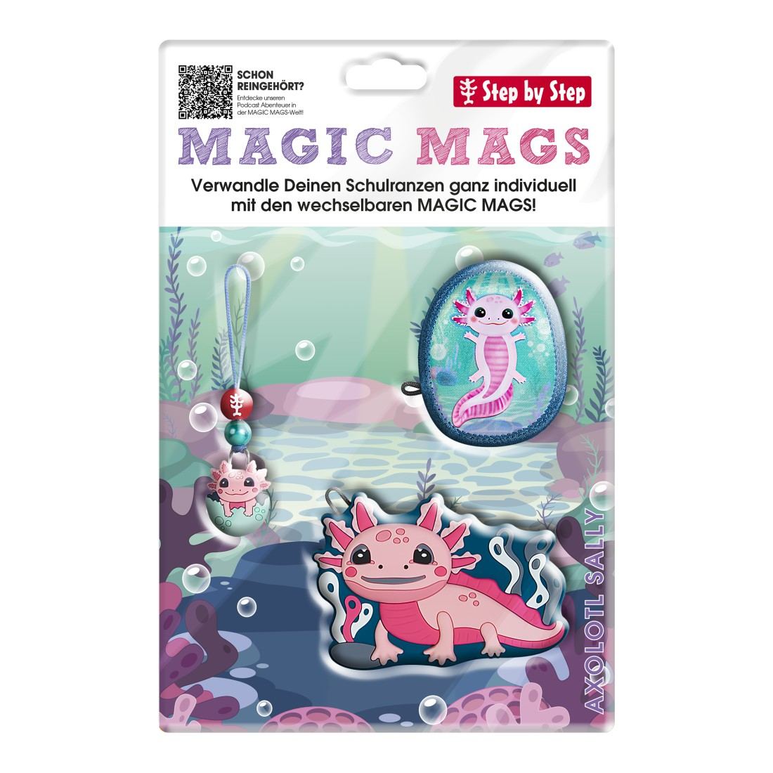 Step by Step Magic Mags Axolotl Sally