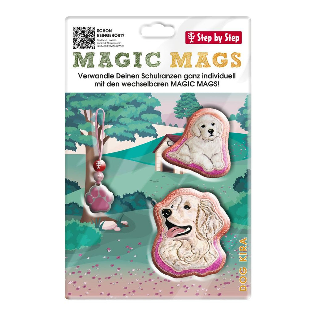 Step by Step Magic Mags Dog Kira