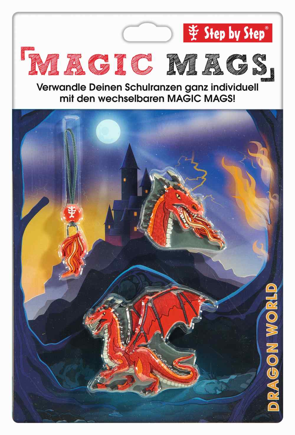 Step by Step Magic Mags Dragon Drako