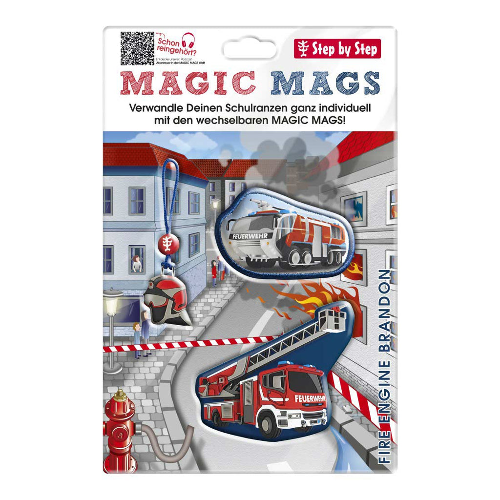 Step by Step Magic Mags Fire Engine Brandon