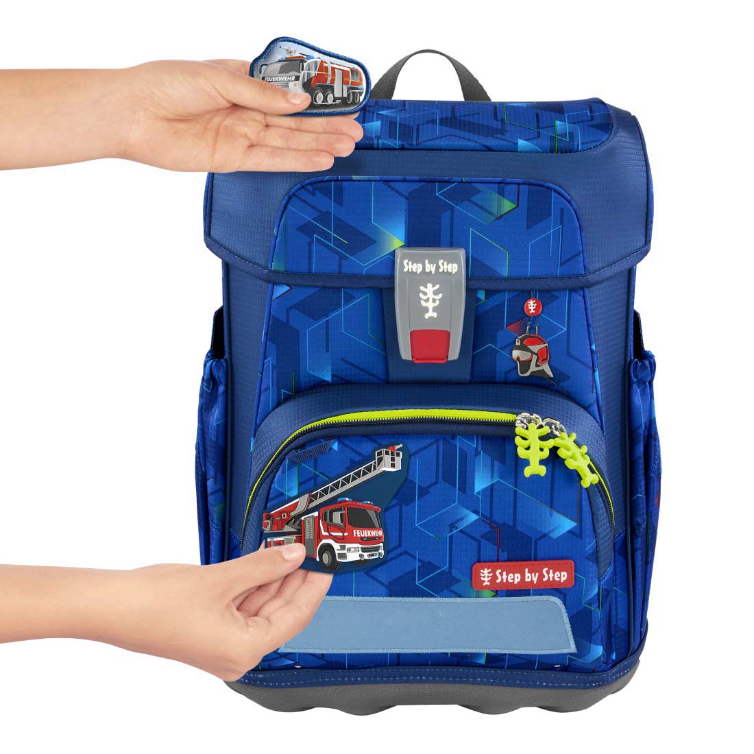 Step by Step Magic Mags Fire Engine Brandon