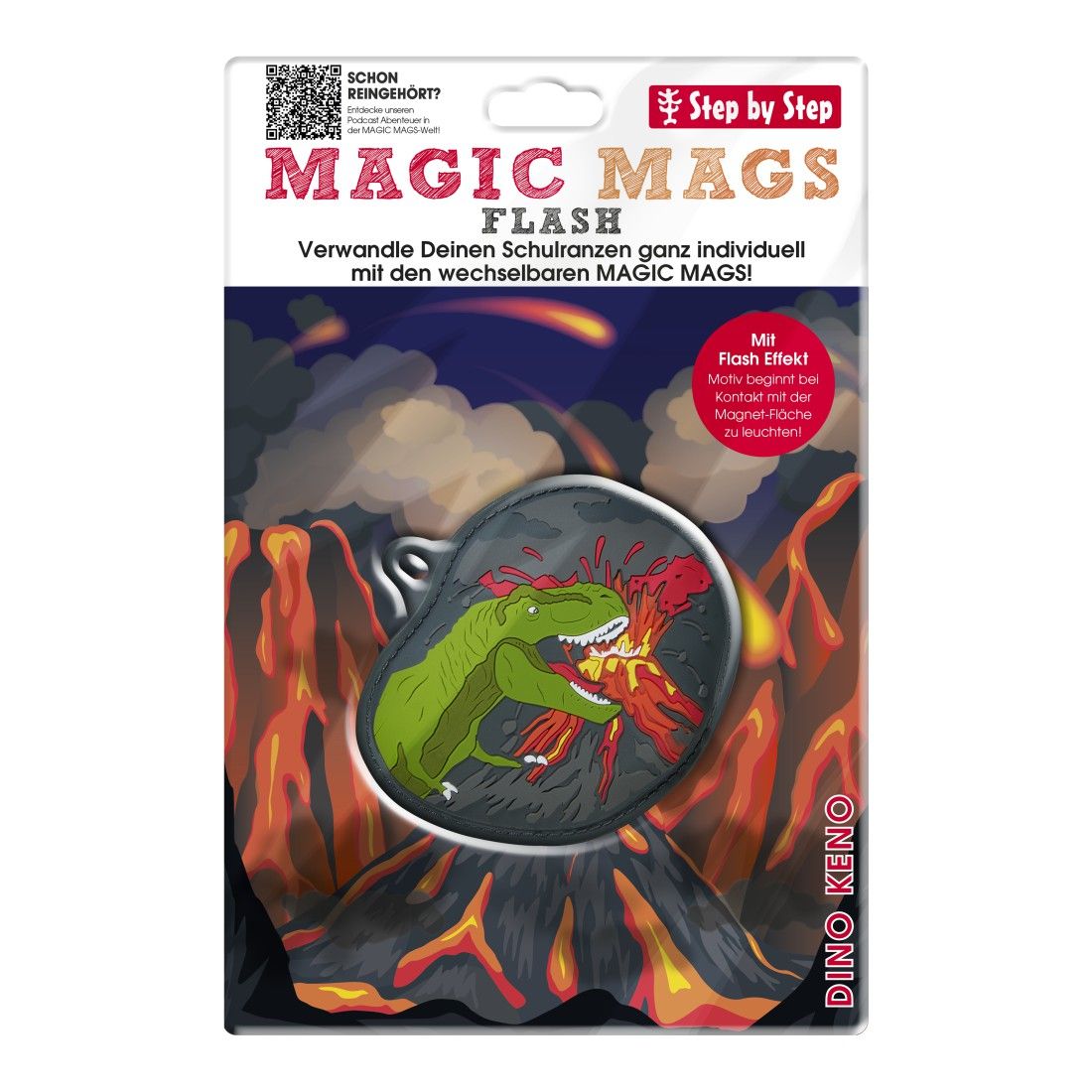 Step by Step Magic Mags Flash Dino Keno