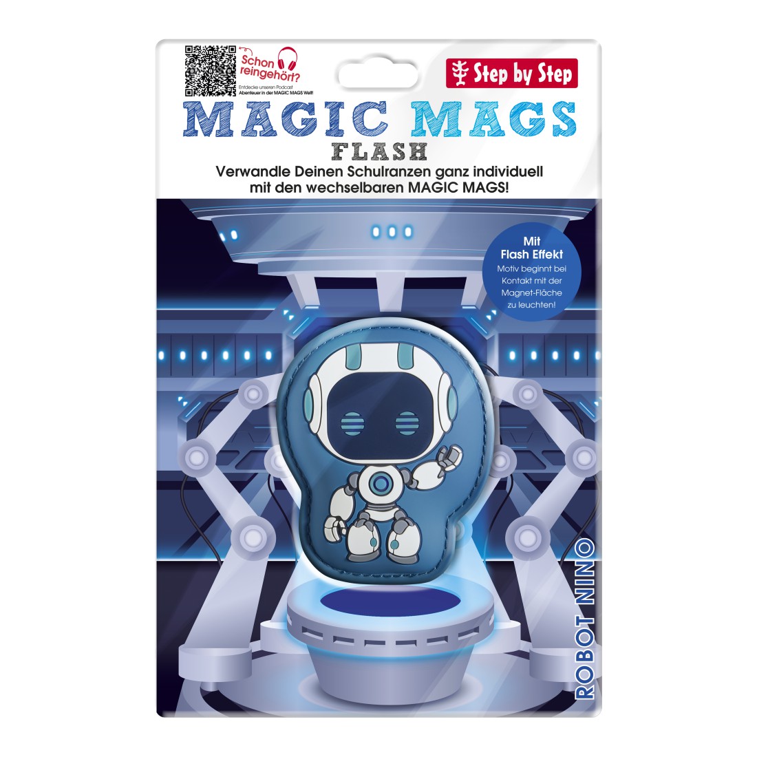 Step by Step Magic Mags Flash Robot Nino