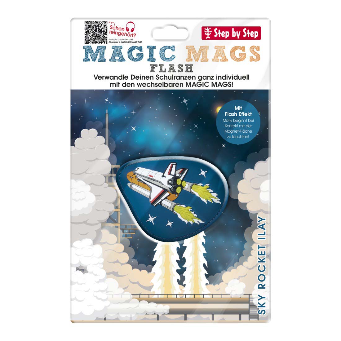 Step by Step Magic Mags Flash Sky Rocket Ilay