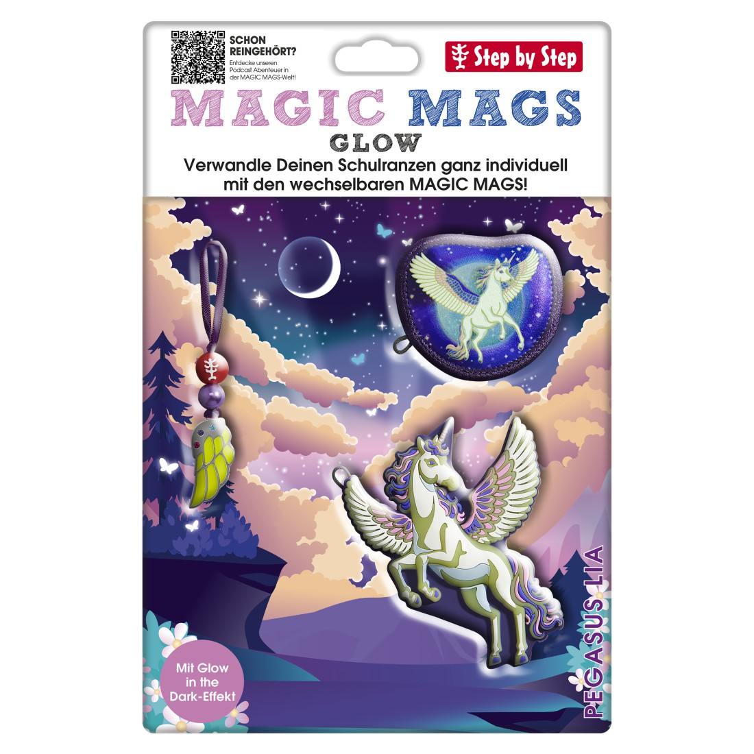 Step by Step Magic Mags GLOW Pegasus Lia