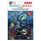 Step by Step Magic Mags GLOW Shark Dexter