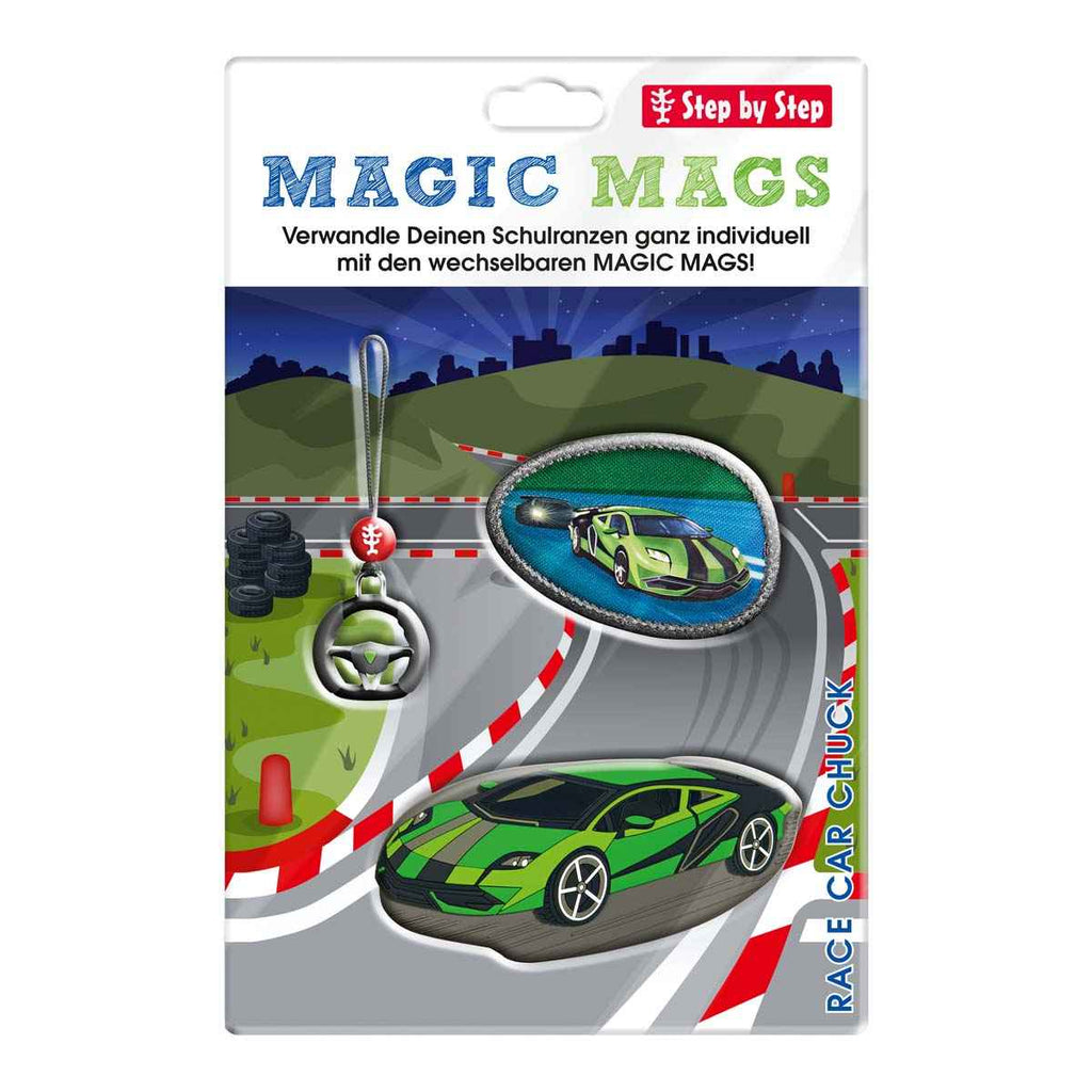 Step by Step Magic Mags Race Car Chuck