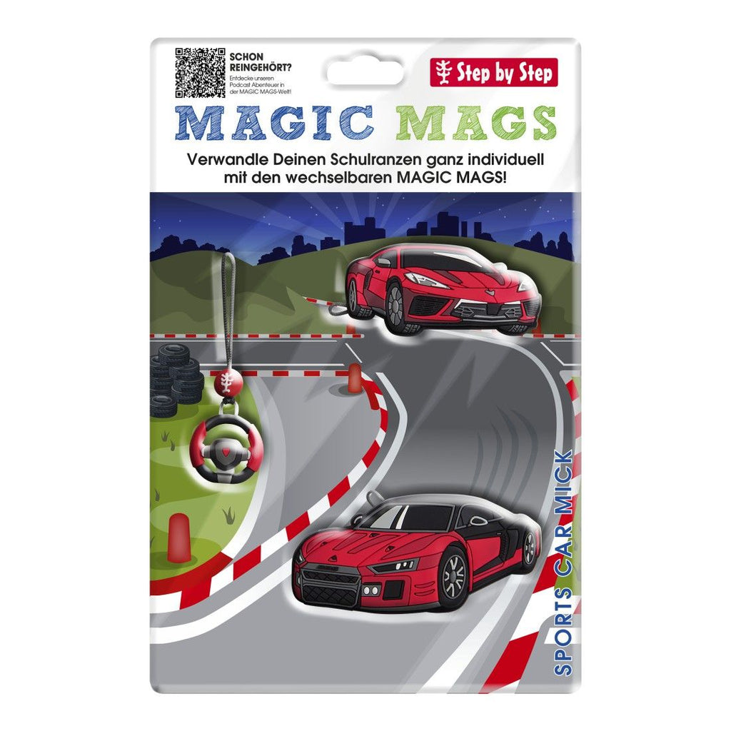 Step by Step Magic Mags Sports Car Mick