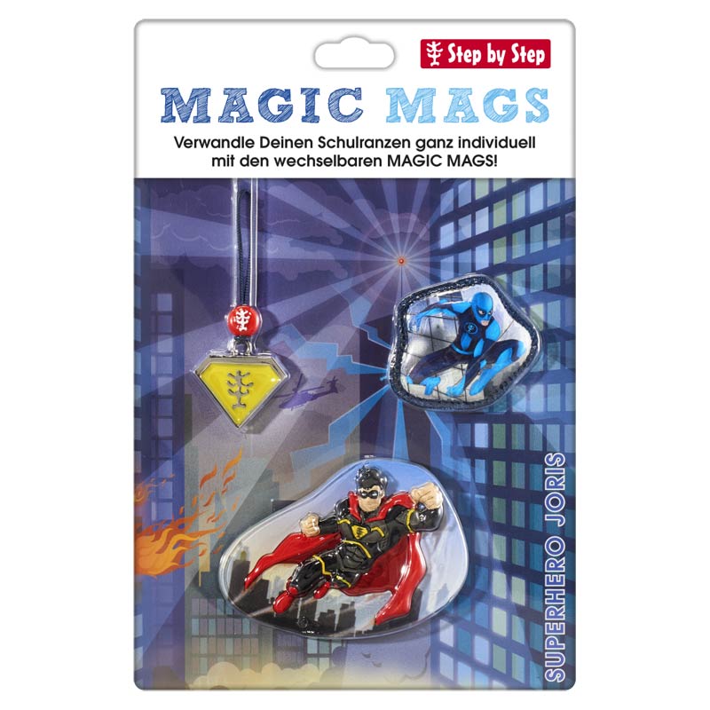 Step by Step Magic Mags Superhero Joris