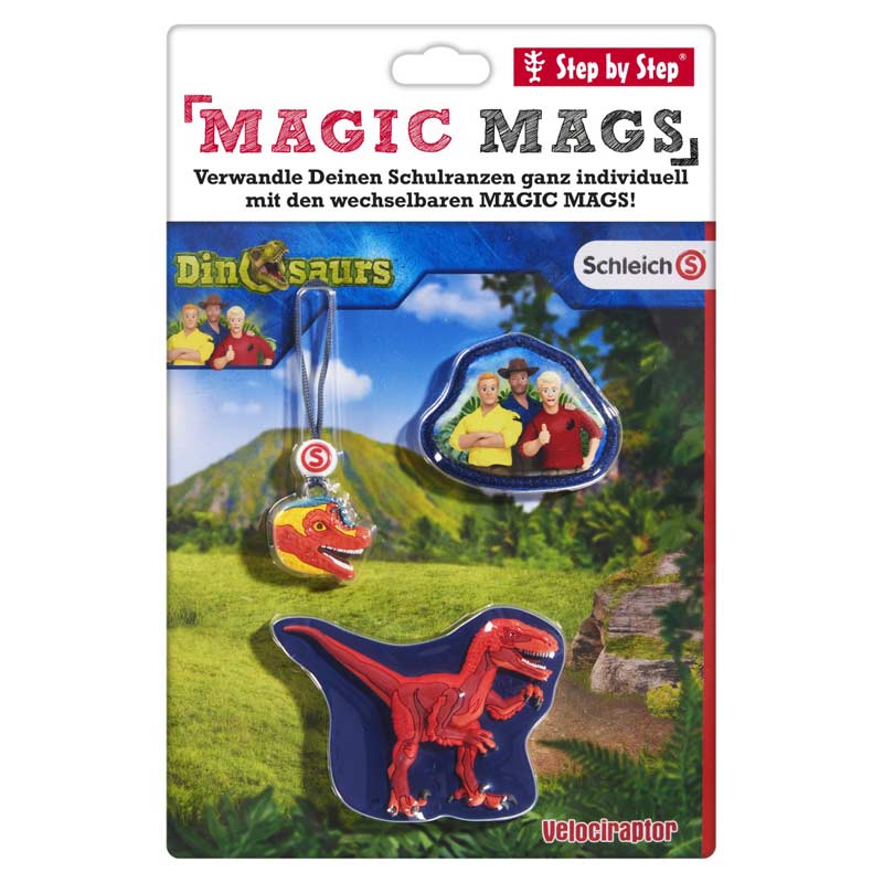 Step by Step Magic Mags Velociraptor