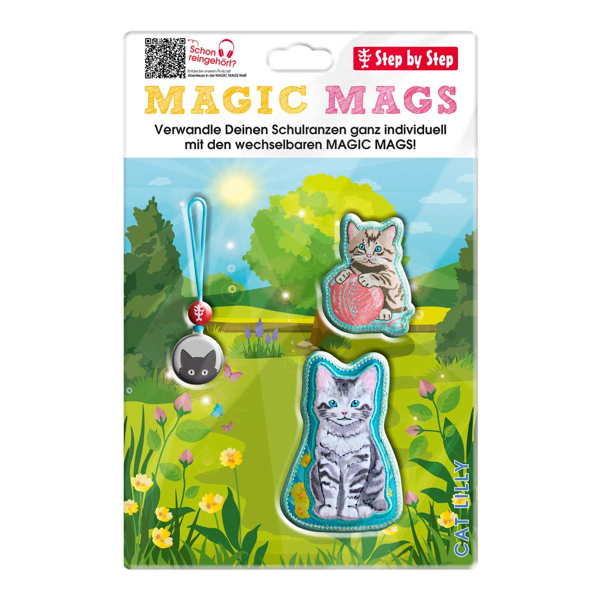 Step by Step Magic Mags Cat Lilly