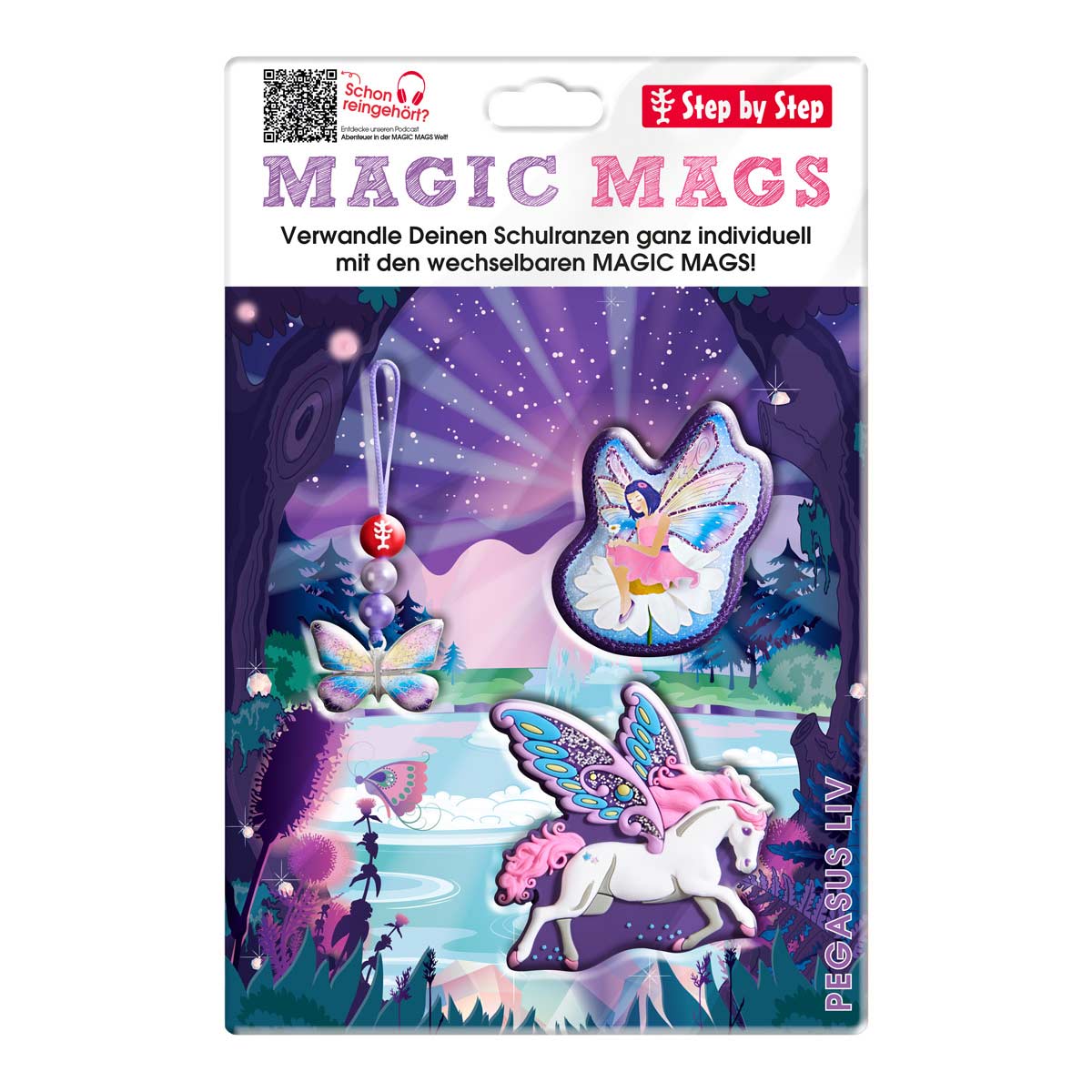 Step by Step Magic Mags Pegasus Liv