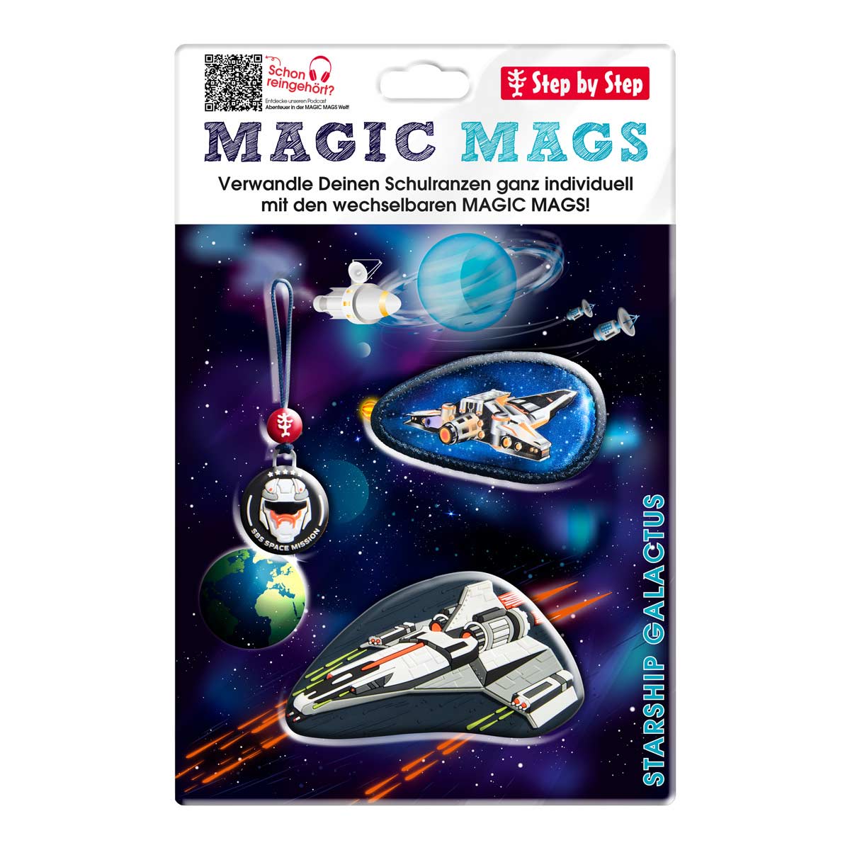 Step by Step Magic Mags Starship Galactus