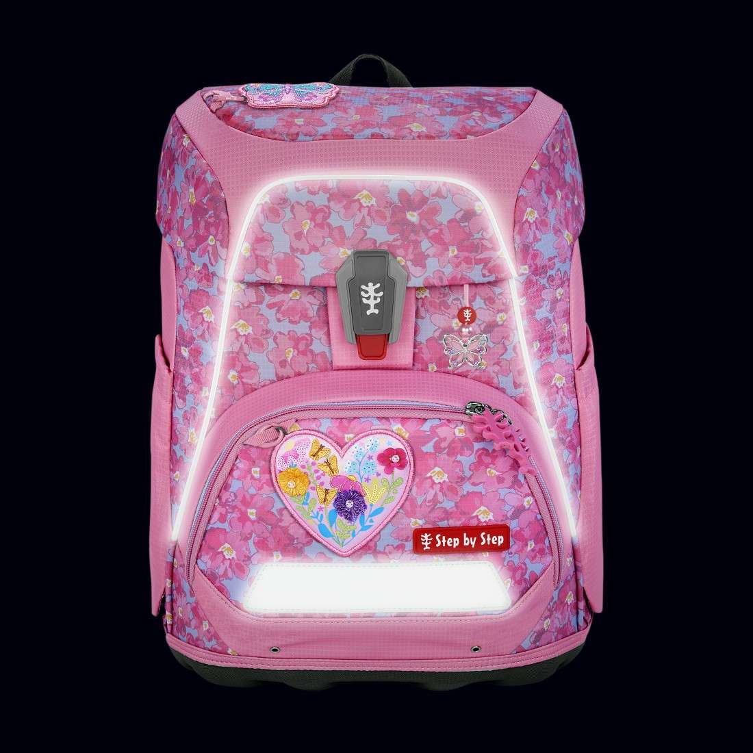 Step by Step FIT Schulranzenset 5tlg. Heart Luma
