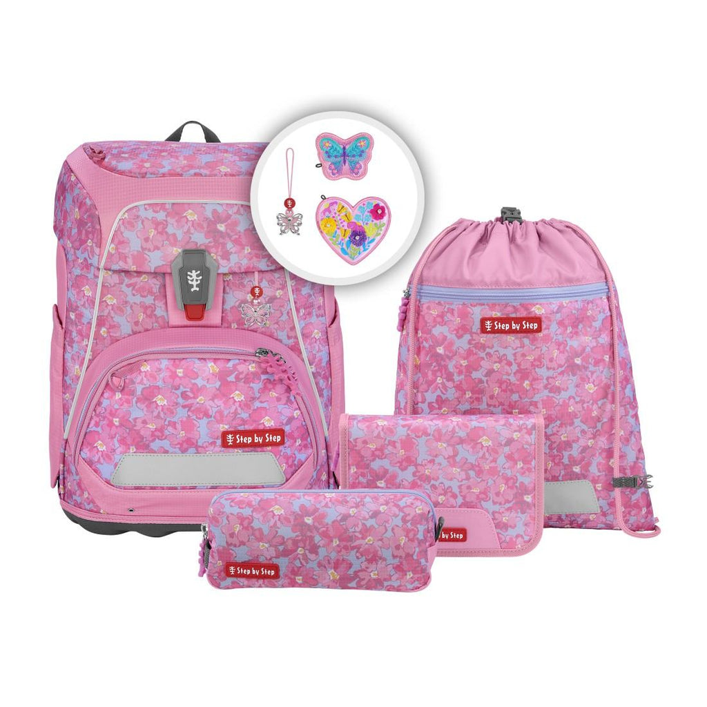Step by Step FIT Schulranzenset 5tlg. Heart Luma