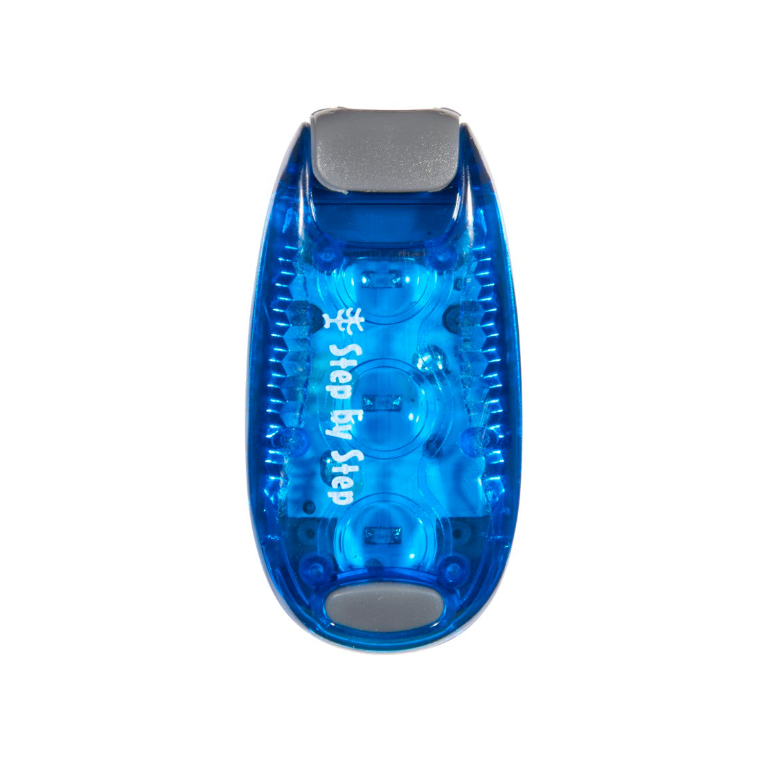Step by Step LED Sicherheitsklemmleuchte blau
