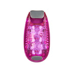 Step by Step LED Sicherheitsklemmleuchte pink