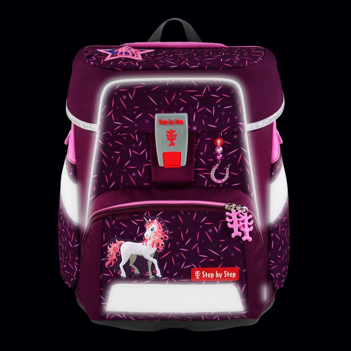 Step by Step Space Schulranzenset 5tlg. Pretty Unicorn Nuala