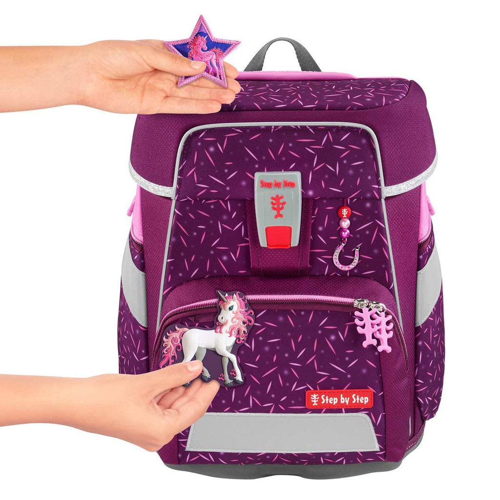 Step by Step Space Schulranzenset 5tlg. Pretty Unicorn Nuala
