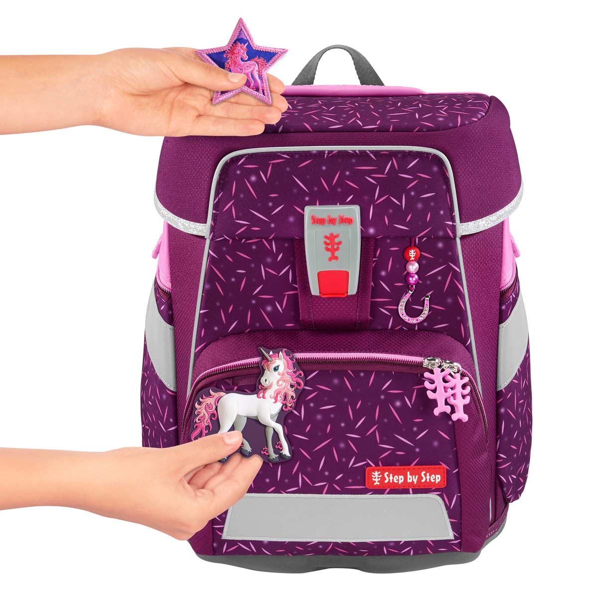 Step by Step Space Schulranzenset 5tlg. Pretty Unicorn Nuala