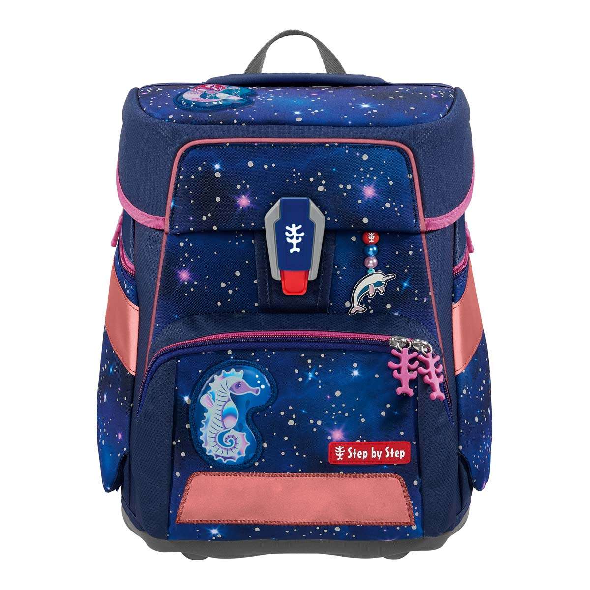 Step by Step Space Reflect Schulranzenset 5tlg. Star Seahorse Zoe