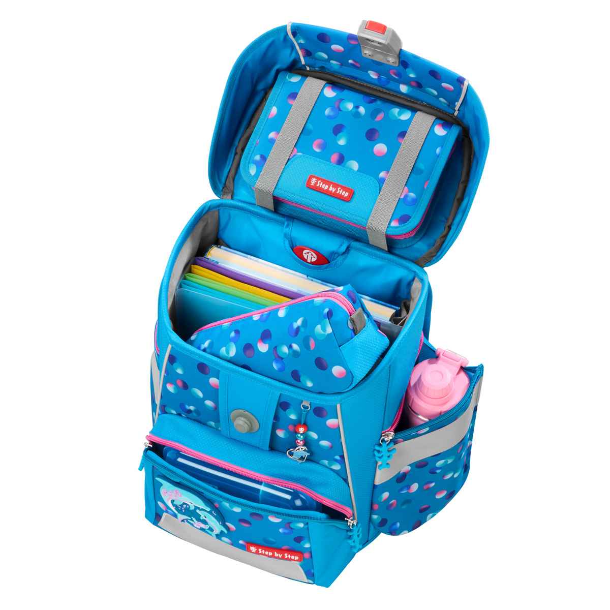 Step by Step Space Schulranzenset 5tlg. Dolphin Finja