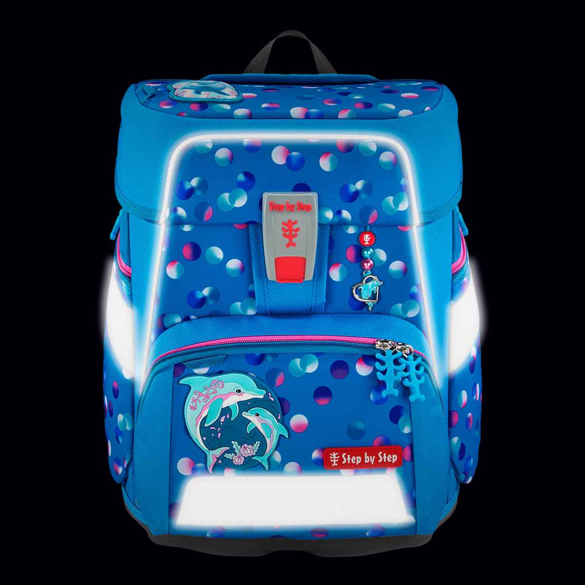 Step by Step Space Schulranzenset 5tlg. Dolphin Finja