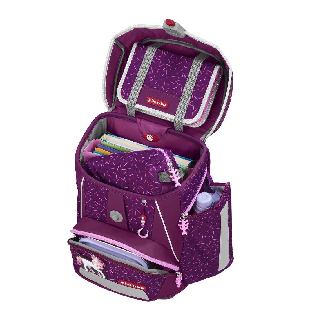 Step by Step Space Schulranzenset 5tlg. Pretty Unicorn Nuala