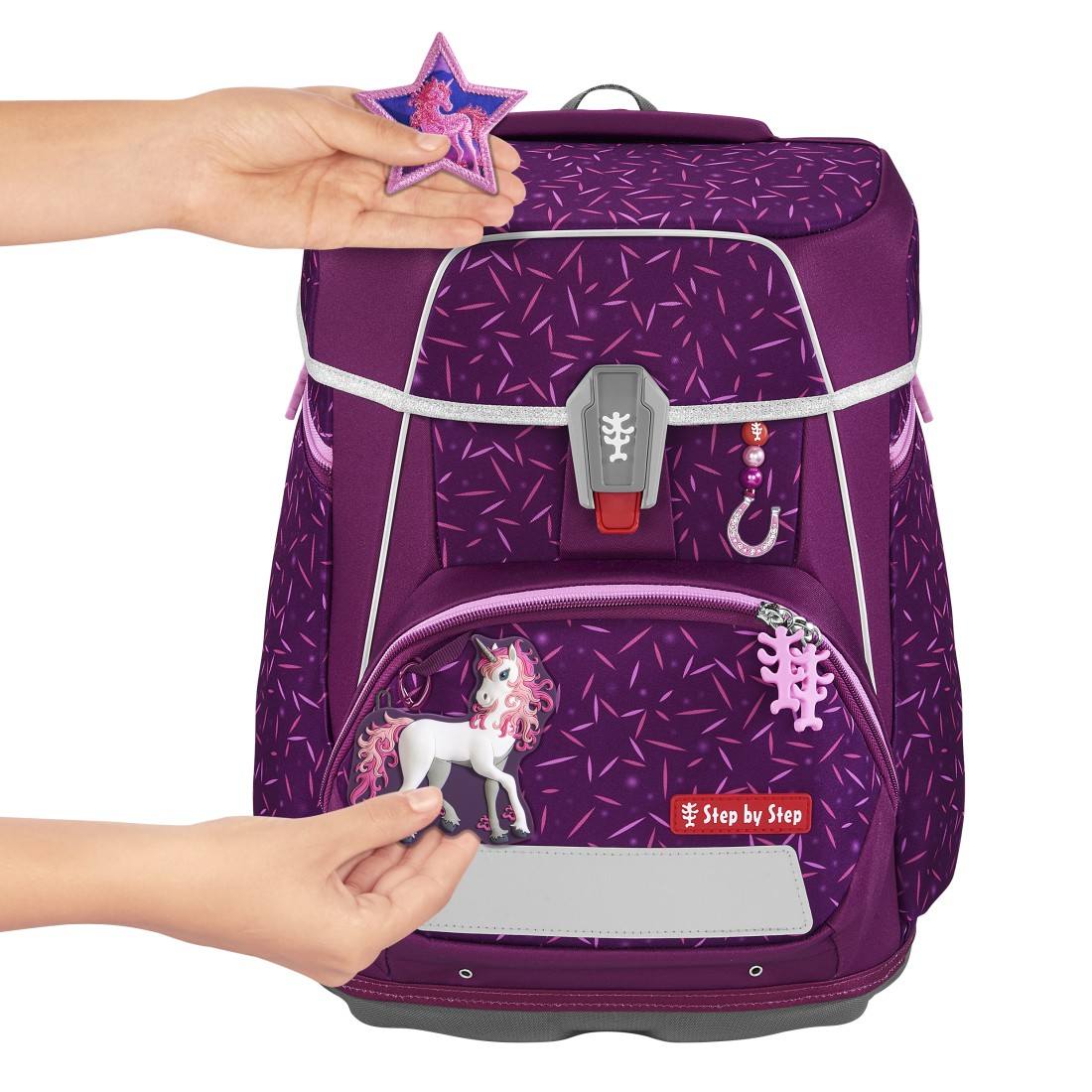 Step by Step Space Schulranzenset 5tlg. Pretty Unicorn Nuala