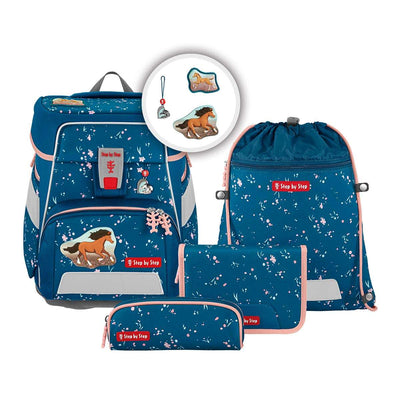 Step by Step Space Schulranzenset 5tlg. Wild Horse Ronja