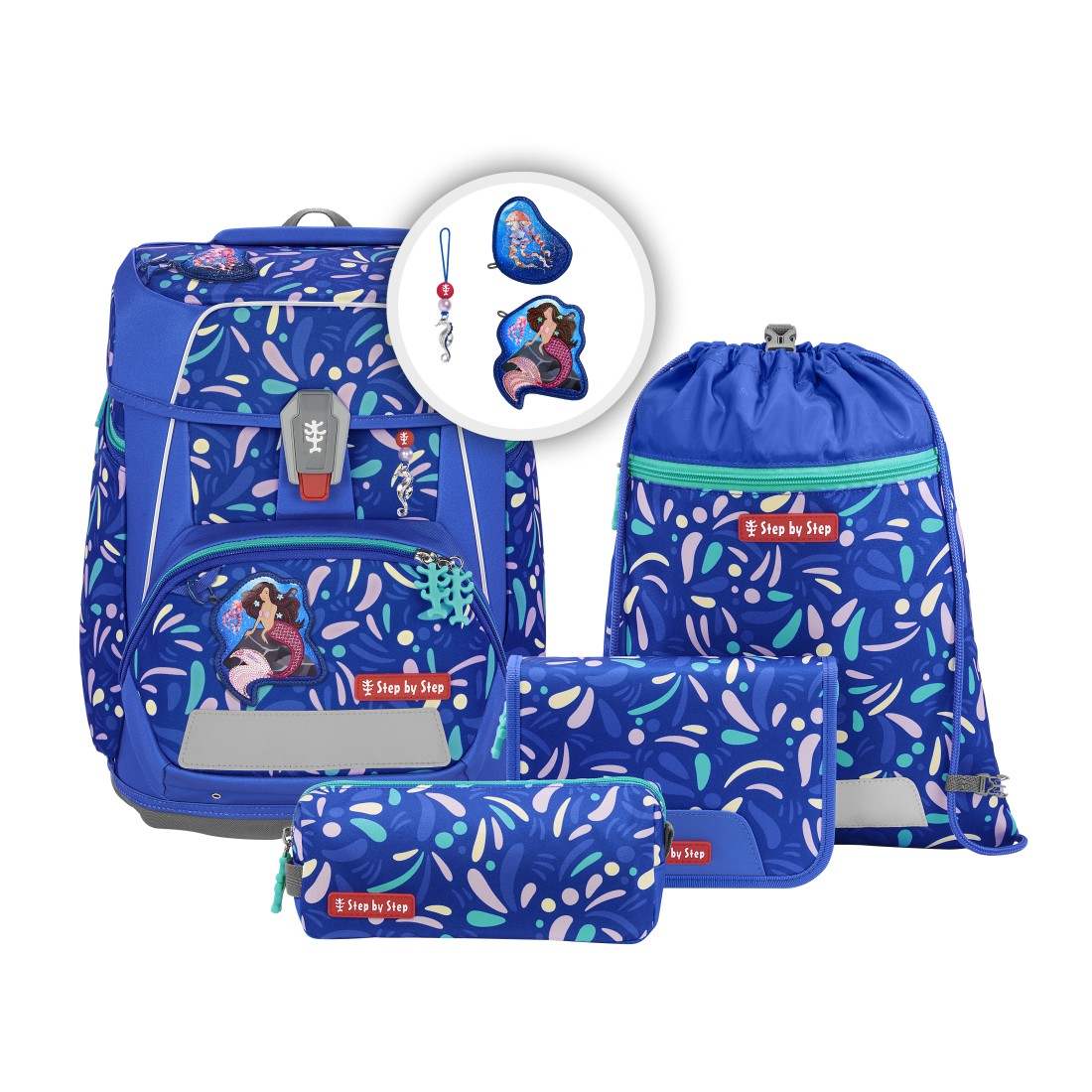 Step by Step Space Schulranzenset 5tlg. Mermaid Elara