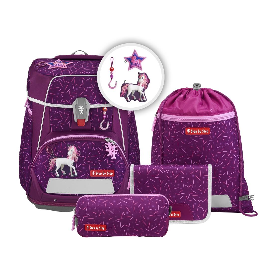 Step by Step Space Schulranzenset 5tlg. Pretty Unicorn Nuala