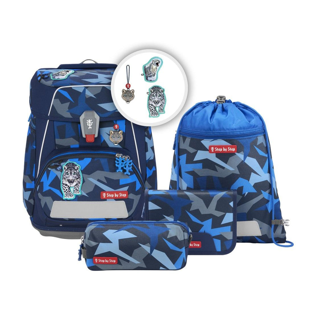 Step by Step Space Schulranzenset 5tlg. Snow Leopard Arko